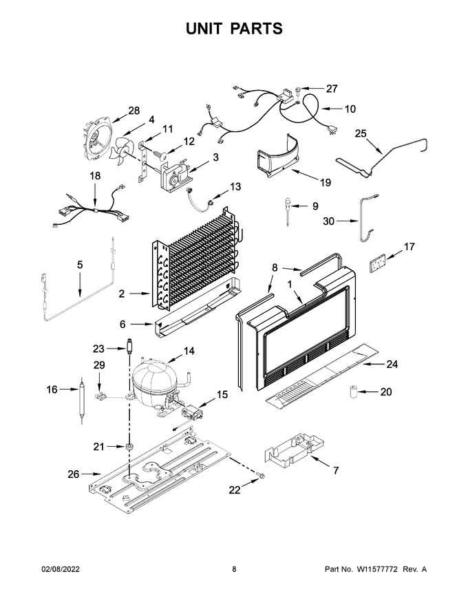 Diagram for MZF34X18FW06