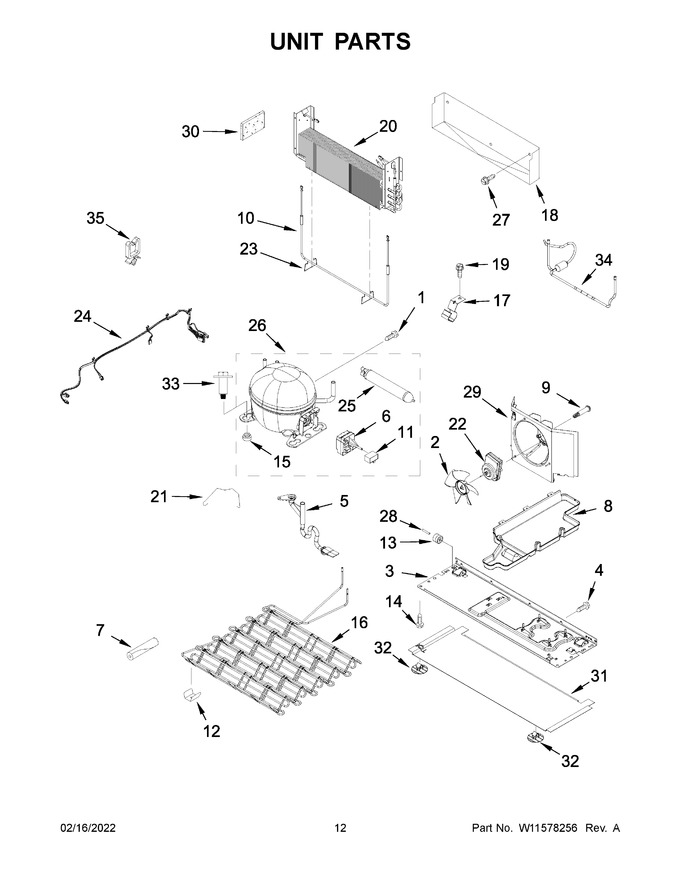 Diagram for WRF757SDHZ03