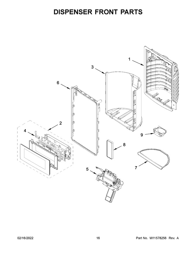 Diagram for WRF757SDHV03