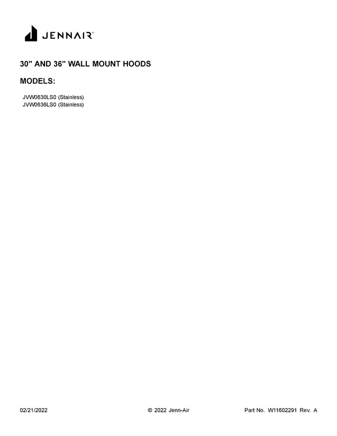 Diagram for JVW0630LS0