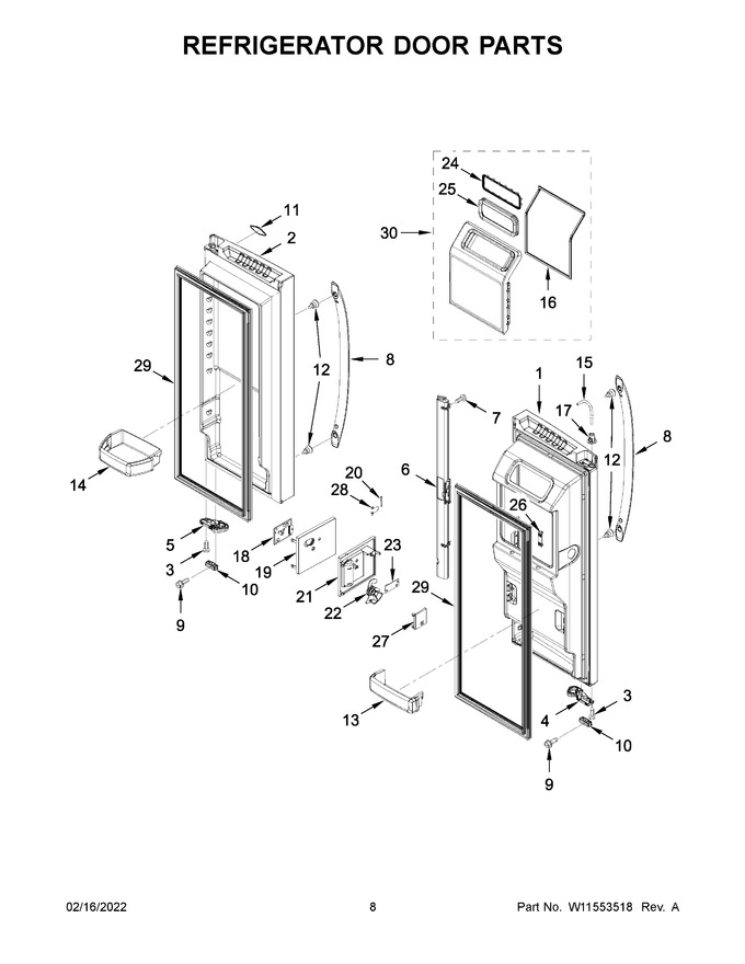 Diagram for WRF767SDHZ03