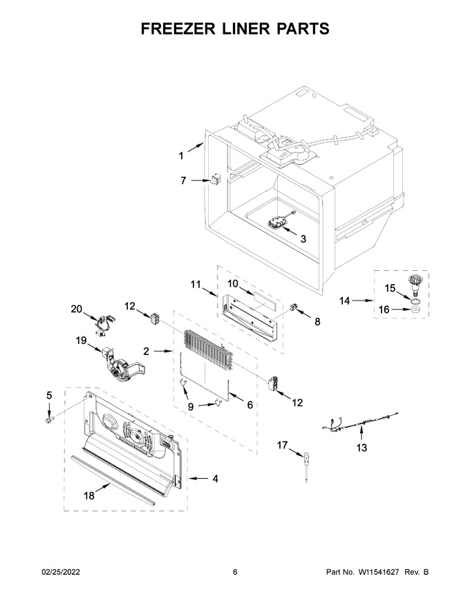 Diagram for WRF954CIHB02