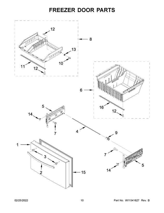 Diagram for WRF954CIHB02