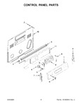 Diagram for 03 - Control Panel Parts