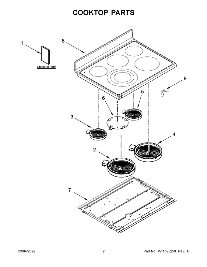 Diagram for YKFED500EBS5