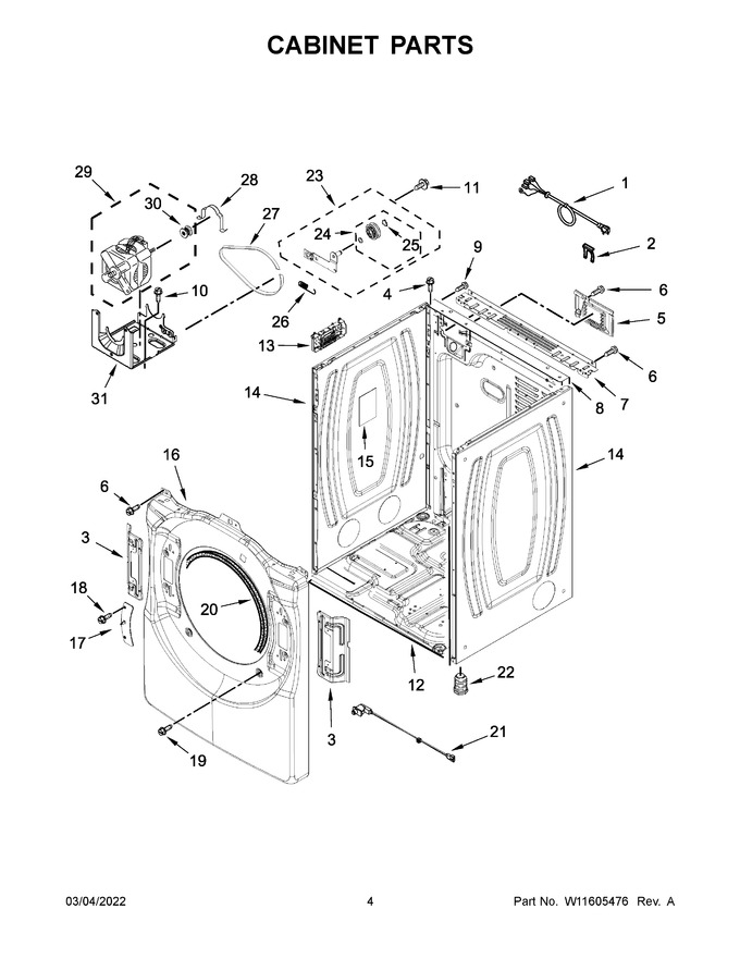 Diagram for YWED5605MC0