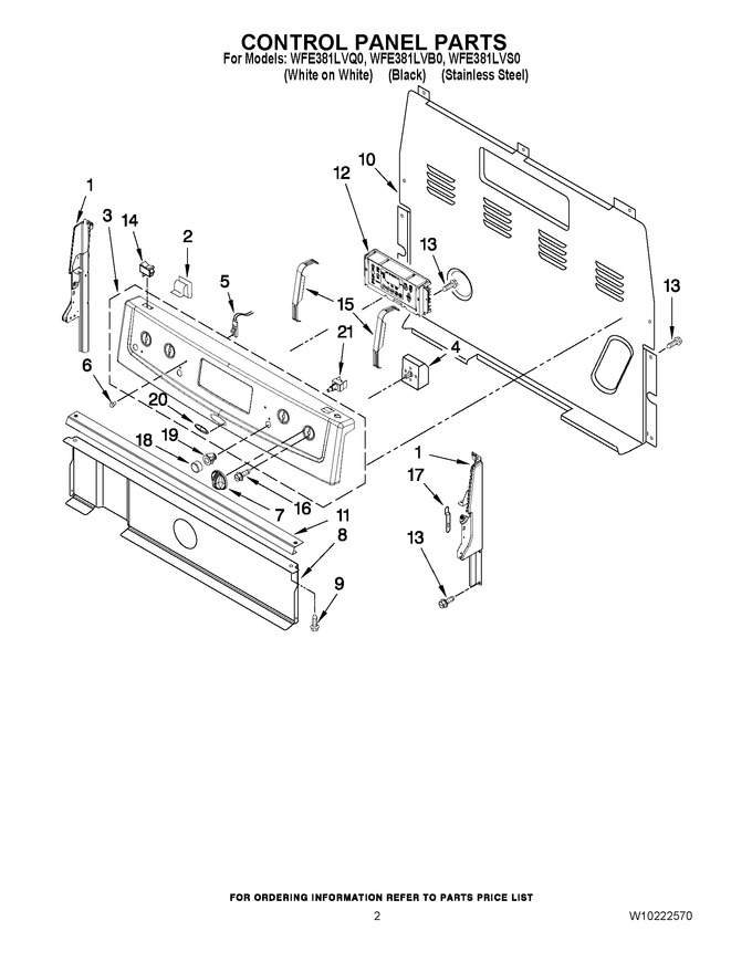 Diagram for WFE381LVB0