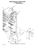 Diagram for 02 - Refrigerator Liner Parts