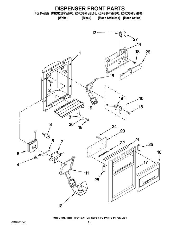 Diagram for KSRG25FVMS05