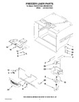 Diagram for 02 - Freezer Liner Parts