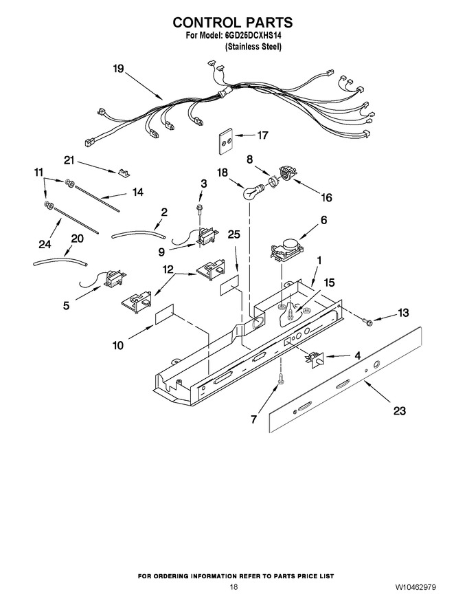 Diagram for 6GD25DCXHS14