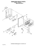 Diagram for 08 - Dispenser Front Parts