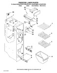 Diagram for 04 - Freezer Liner Parts