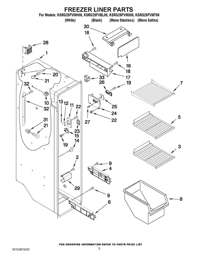Diagram for KSRG25FVBL05