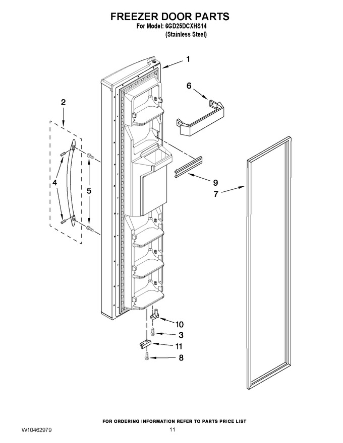 Diagram for 6GD25DCXHS14