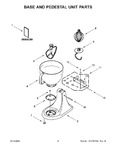 Diagram for 03 - Base And Pedestal Unit Parts
