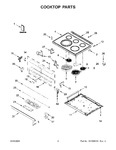 Diagram for 02 - Cooktop Parts