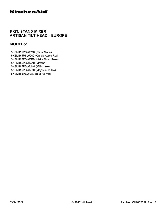 Diagram for 5KSM195PSWCA0