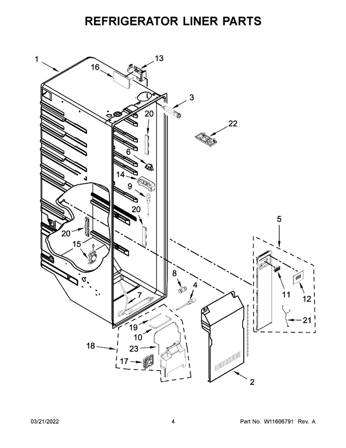 Diagram for KRSF705HBS04