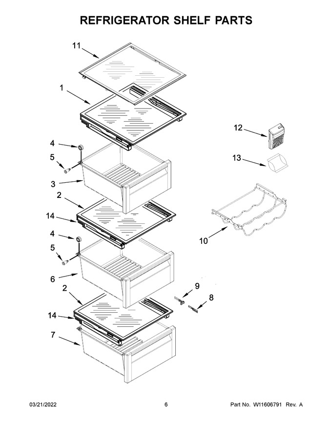 Diagram for KRSF705HBS04