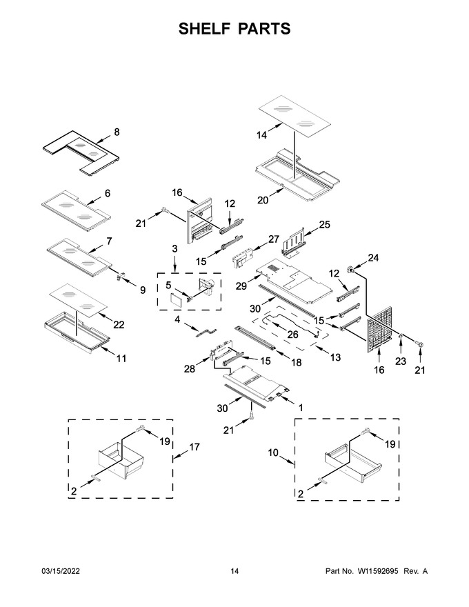 Diagram for WRF954CIHZ04