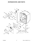 Diagram for 03 - Refrigerator Liner Parts