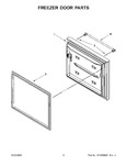 Diagram for 05 - Freezer Door Parts