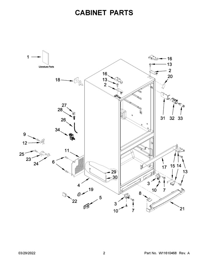 Diagram for WRF560SMHZ01