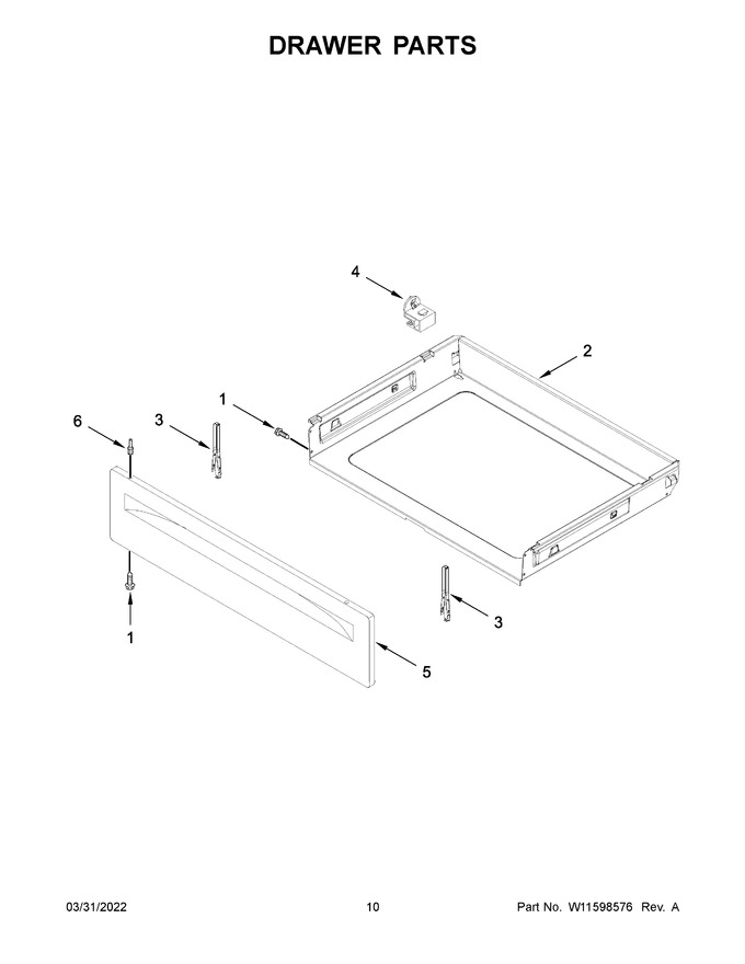 Diagram for YACR4303MFW8