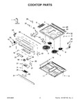 Diagram for 02 - Cooktop Parts
