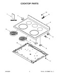Diagram for 02 - Cooktop Parts