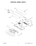 Diagram for 02 - Control Panel Parts