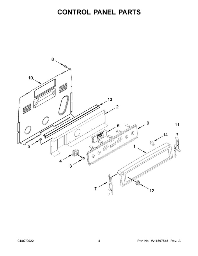 Diagram for YMER8800FW6