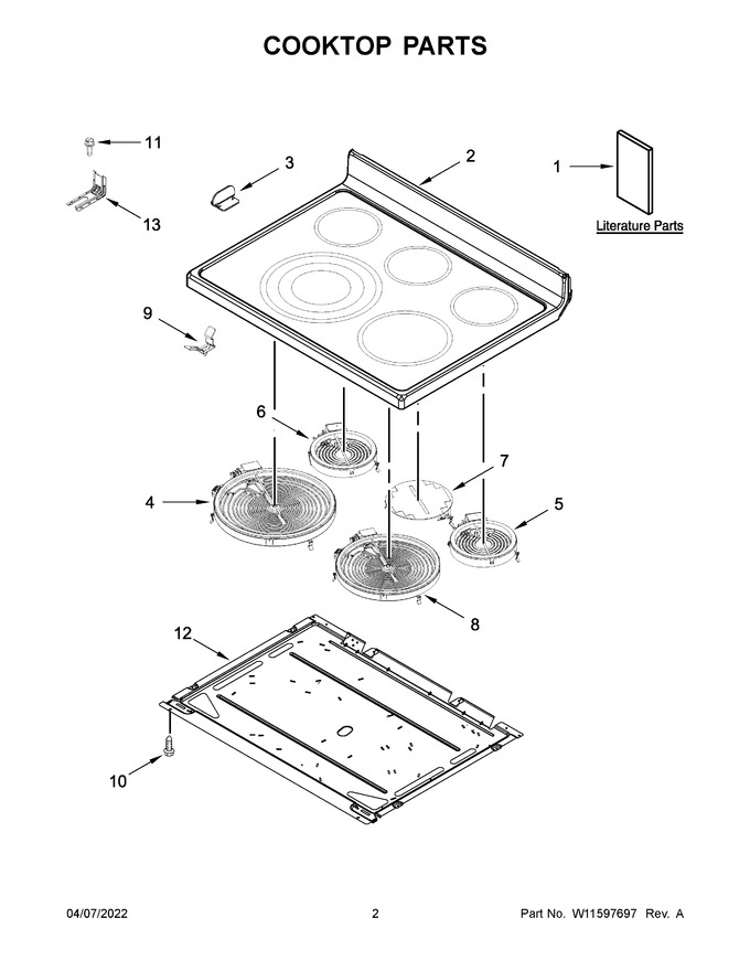 Diagram for YWFE745H0FS5