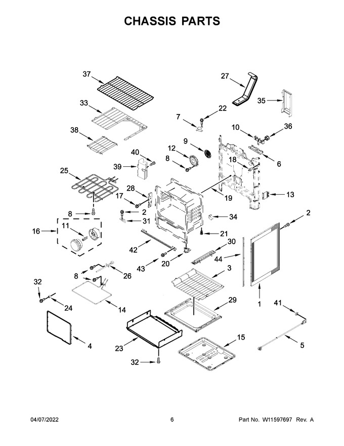 Diagram for YWFE745H0FS5