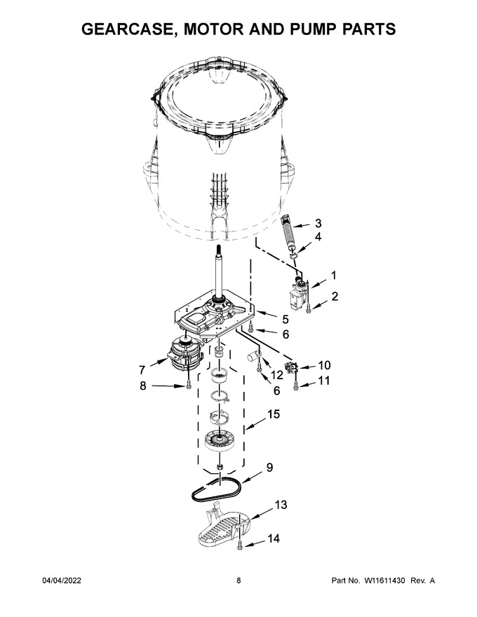 Diagram for 4GWTW1805LW1