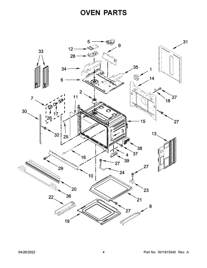 Diagram for WOC75EC0HS20