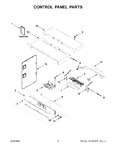 Diagram for 02 - Control Panel Parts