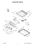 Diagram for 02 - Cooktop Parts