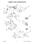 Diagram for 05 - Cabinet And Stirrer Parts