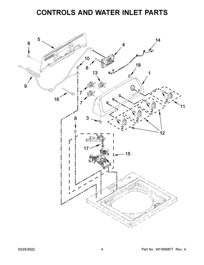 Diagram for 2DWTW4705EW2