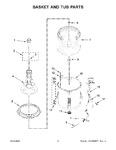 Diagram for 04 - Basket And Tub Parts