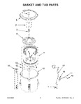 Diagram for 04 - Basket And Tub Parts
