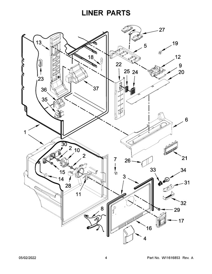 Diagram for WRF560SFHZ01