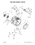 Diagram for 06 - Tub And Basket Parts