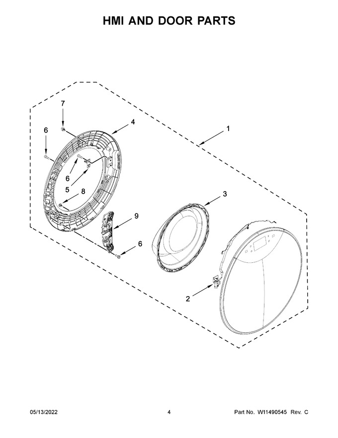 Diagram for WFW9620HBK2