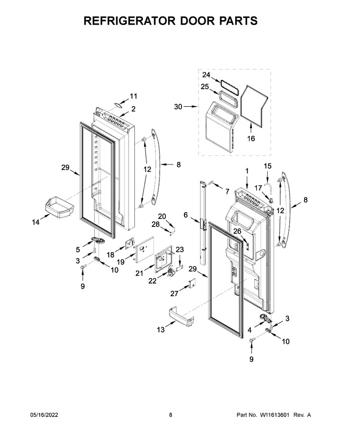 Diagram for WRF767SDHZ04