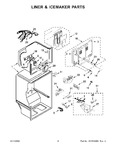 Diagram for 03 - Liner & Icemaker Parts