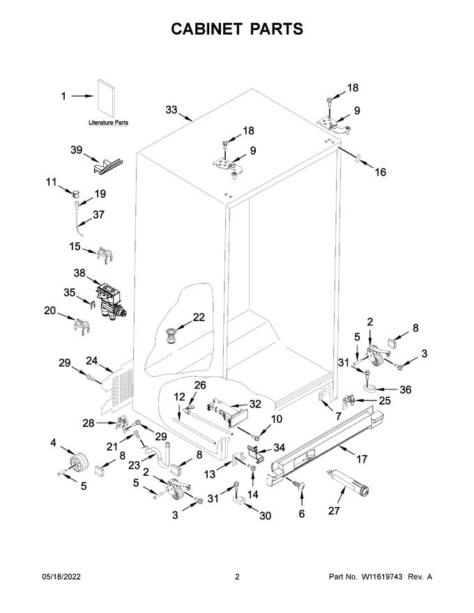 Diagram for WRS311SDHM09