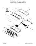 Diagram for 02 - Control Panel Parts